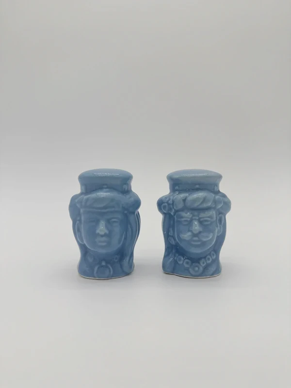 Coppia teste di moro con frutti sale e pepe - immagine 6