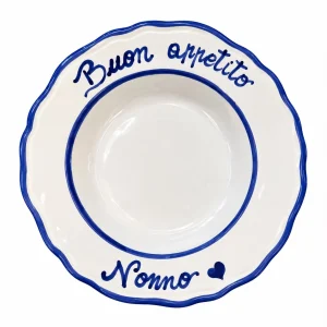 Piatto fondo smerlato